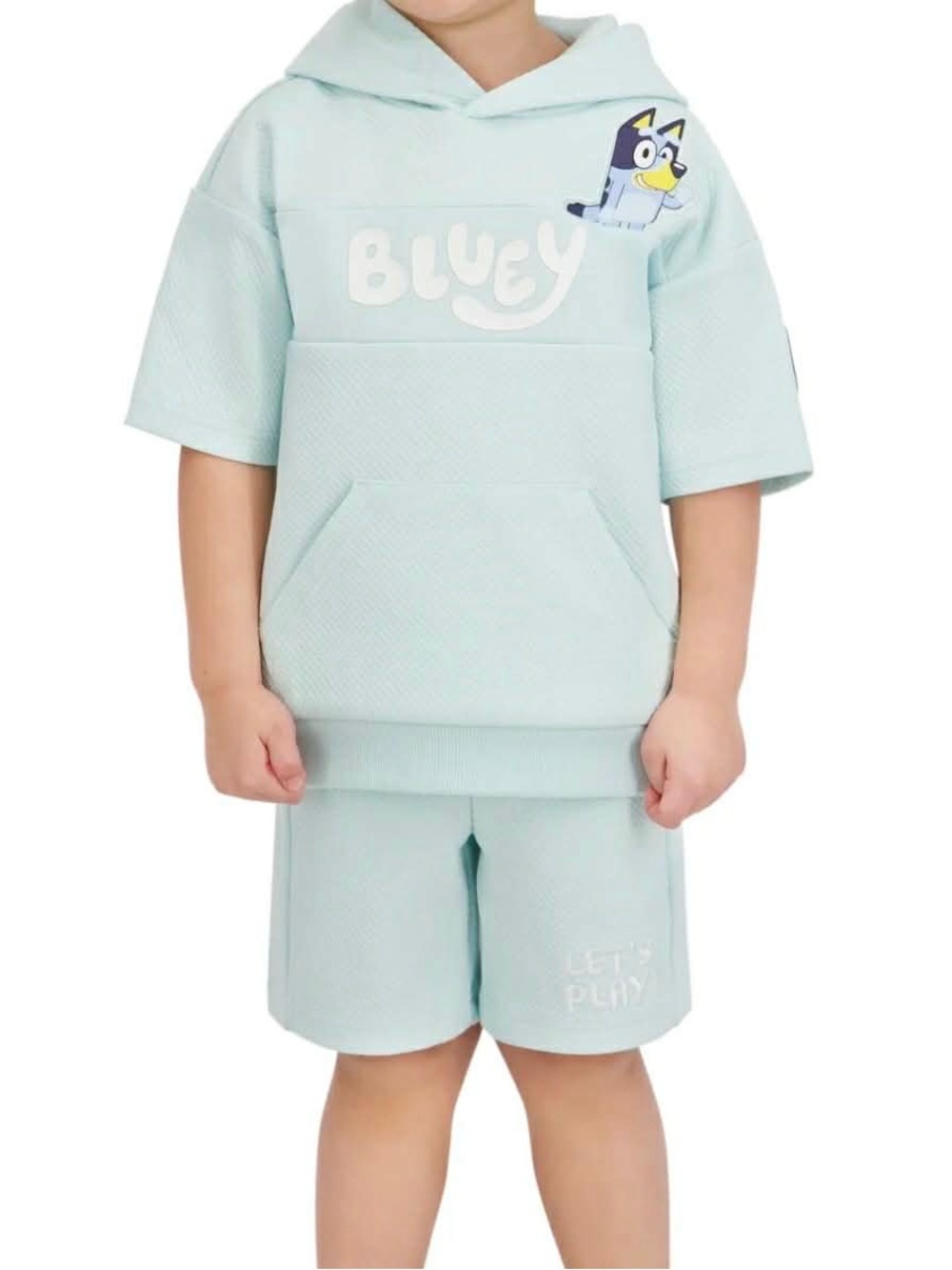 BLUEY Textured Knit Short Set